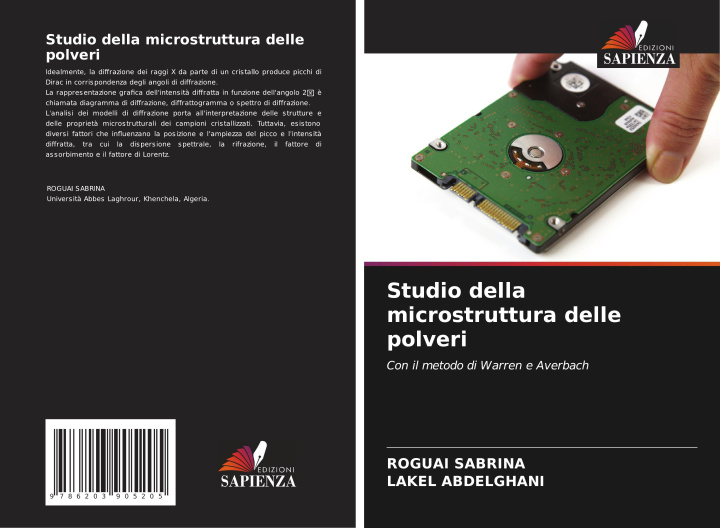 Kniha Studio della microstruttura delle polveri Lakel Abdelghani