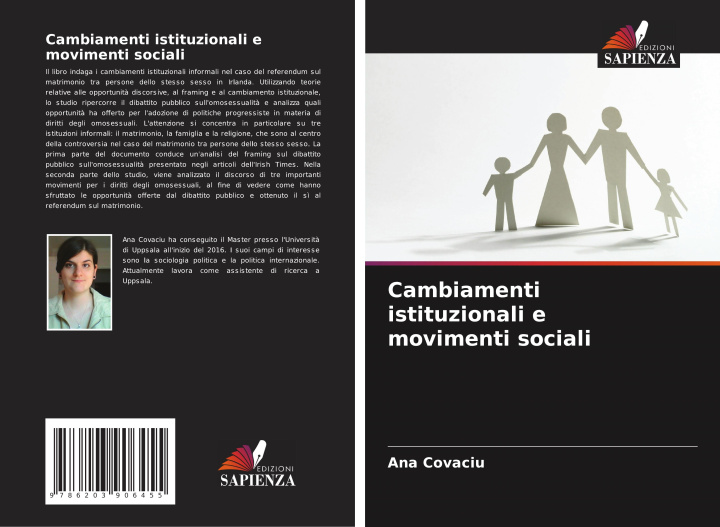 Knjiga Cambiamenti istituzionali e movimenti sociali Ana Covaciu