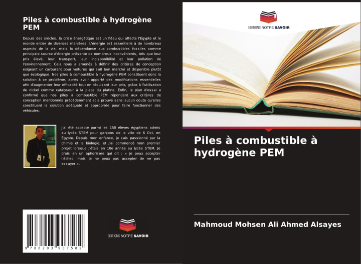 Kniha Piles ? combustible ? hydrog?ne PEM Mahmoud Mohsen Ali Ahmed Alsayes