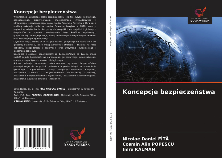 Kniha Koncepcje bezpiecze?stwa Cosmin Alin Popescu