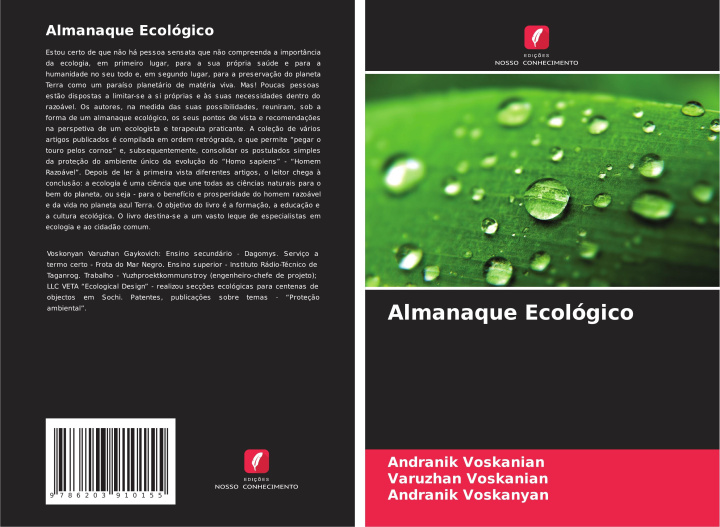Kniha Almanaque Ecológico Varuzhan Voskanian