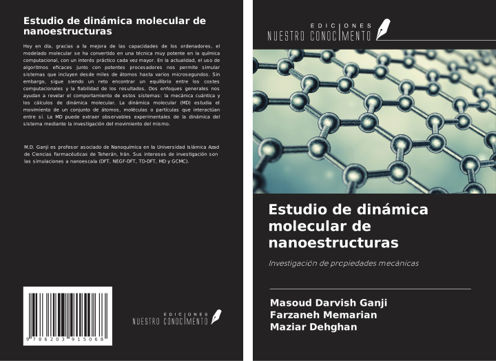 Książka Estudio de dinámica molecular de nanoestructuras Farzaneh Memarian