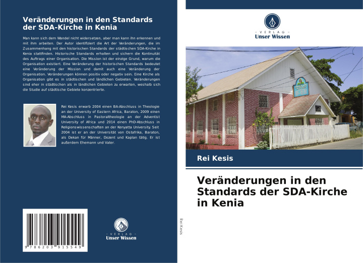 Knjiga Veränderungen in den Standards der SDA-Kirche in Kenia Rei Kesis