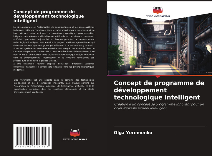 Carte Concept de programme de développement technologique intelligent Olga Yeremenko