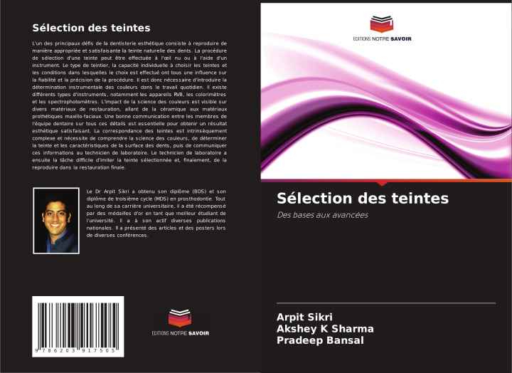 Kniha Sélection des teintes Akshey K Sharma