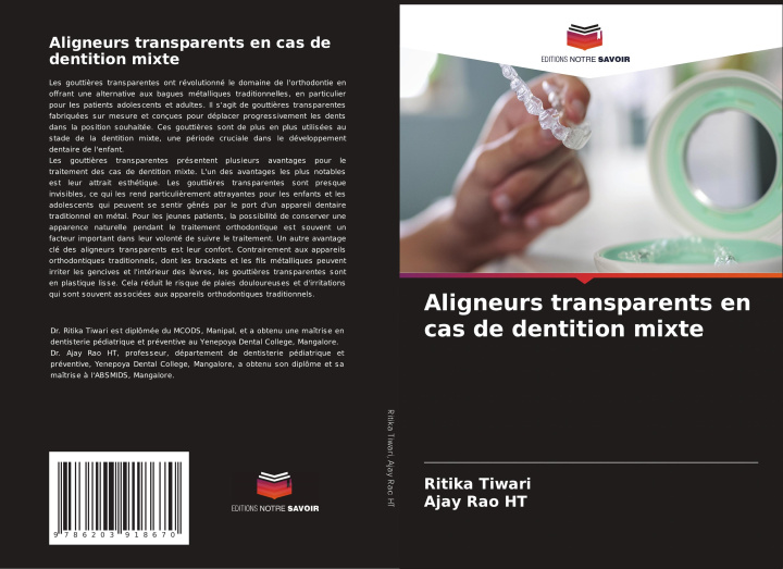 Carte Aligneurs transparents en cas de dentition mixte Ajay Rao HT