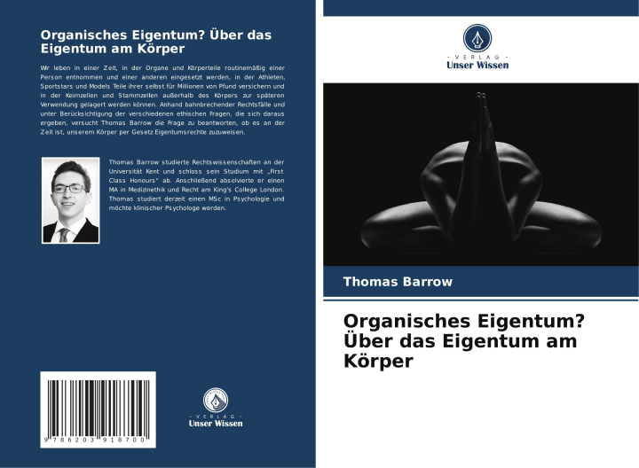 Kniha Organisches Eigentum? Über das Eigentum am Körper Thomas Barrow