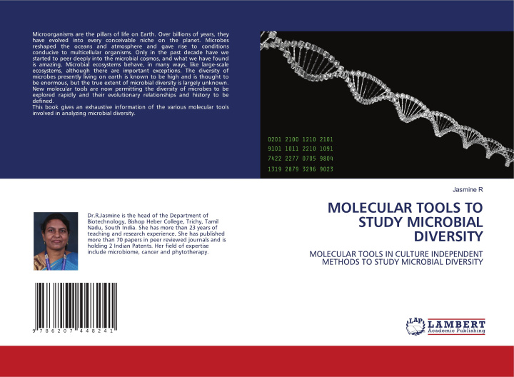 Kniha MOLECULAR TOOLS TO STUDY MICROBIAL DIVERSITY Jasmine R