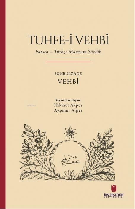 Kniha Tuhfe-i Vehbi 