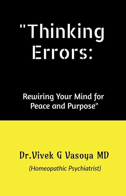 Carte "Thinking Errors G Vasoya MD (Homeopathic Psychiatrist)