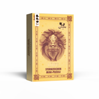 Hra/Hračka Sternzeichen Mini-Puzzle Löwe frechverlag