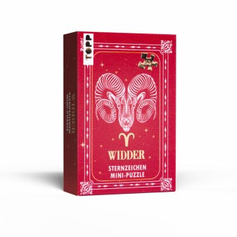 Hra/Hračka Sternzeichen Mini-Puzzle Widder frechverlag