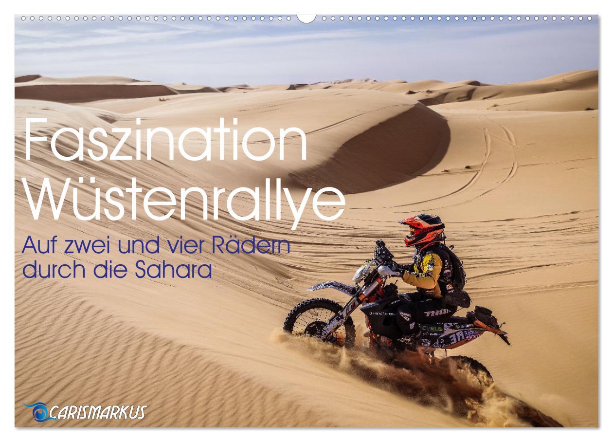 Kalendář/Diář Faszination Wüstenrallye (Wandkalender 2026 DIN A2 quer), CALVENDO Monatskalender Calvendo