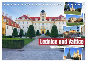 Kalendár/Diár Lednice und Valtice in Tschechien (Tischkalender 2026 DIN A5 quer), CALVENDO Monatskalender Calvendo