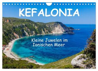 Kalendář/Diář Kefalonia Kleine Juwelen im Ionischen Meer (Wandkalender 2026 DIN A4 quer), CALVENDO Monatskalender Calvendo