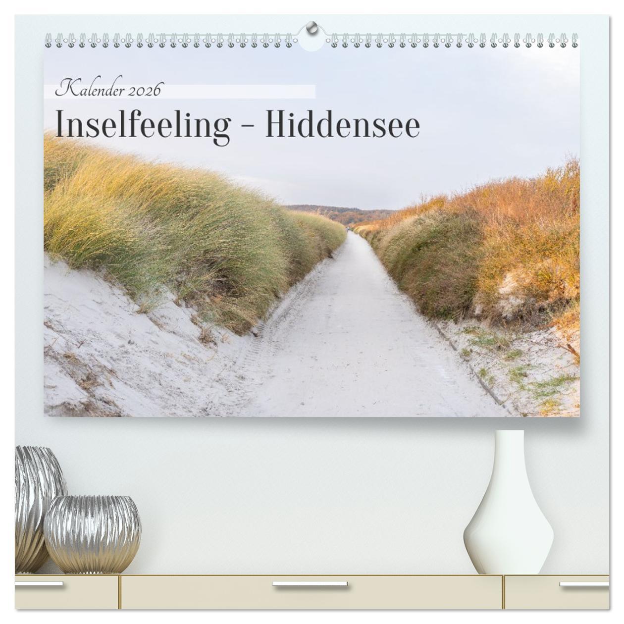 Kalendár/Diár Inseelfeeling - Hiddensee (hochwertiger Premium Wandkalender 2026 DIN A2 quer), Kunstdruck in Hochglanz Calvendo