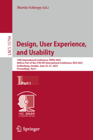 Książka Design, User Experience, and Usability Martin Schrepp