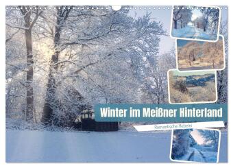Kalendář/Diář Winter im Meißner Hinterland (Wandkalender 2026 DIN A3 quer), CALVENDO Monatskalender Calvendo