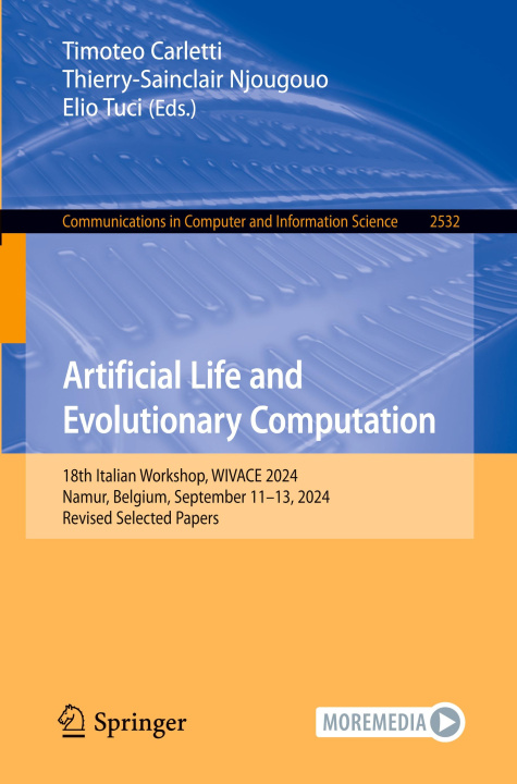 Książka Artificial Life and Evolutionary Computation Timoteo Carletti