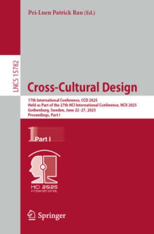 Carte Cross-Cultural Design Pei-Luen Patrick Rau