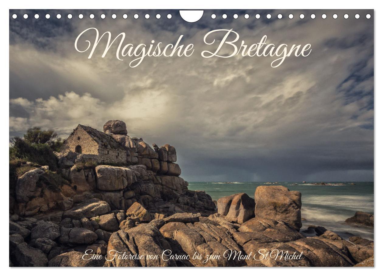 Kalendár/Diár Magische Bretagne (Wandkalender 2026 DIN A4 quer), CALVENDO Monatskalender Calvendo