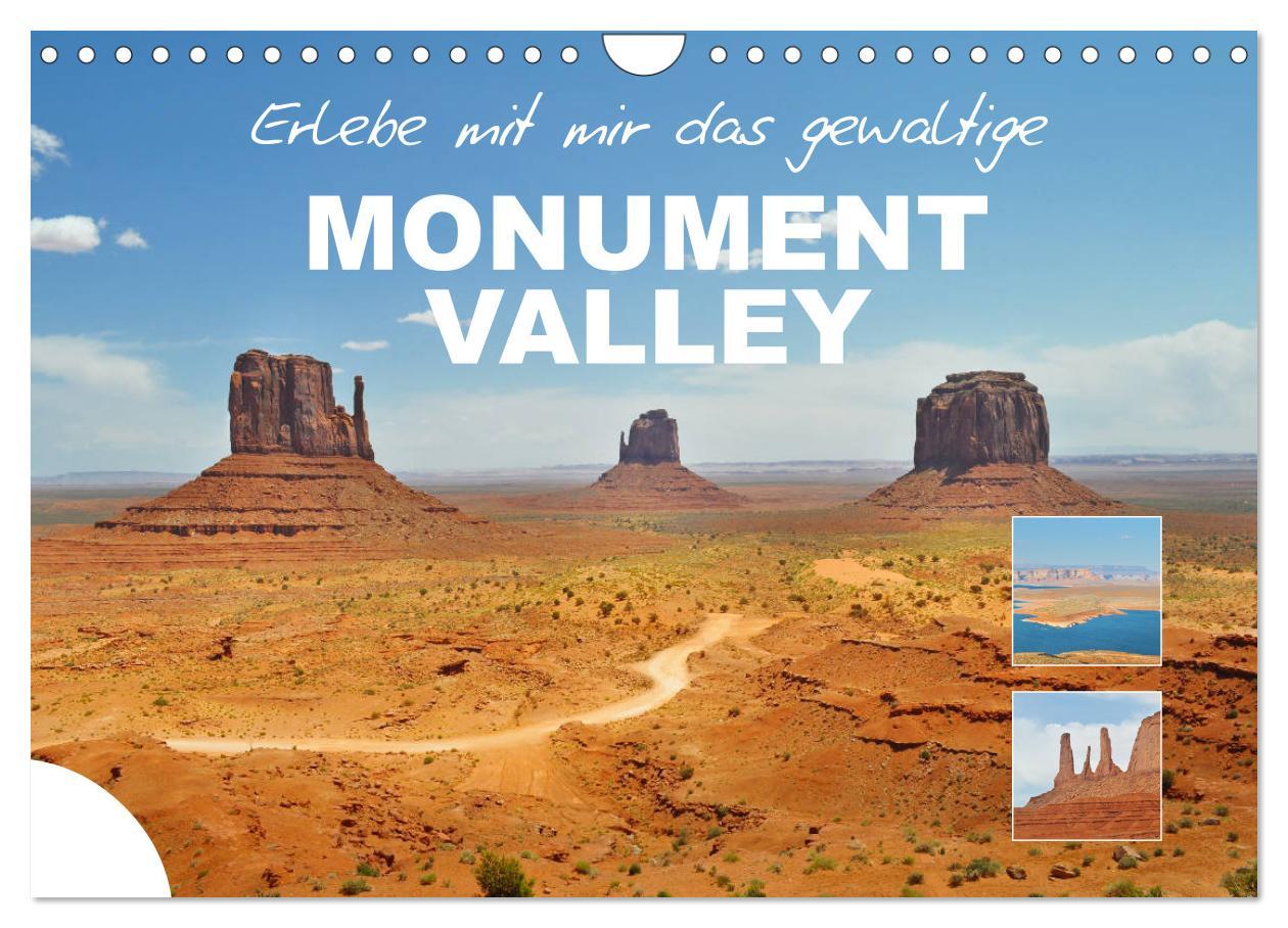 Kalendář/Diář Erlebe mit mir das gewaltige Monument Valley (Wandkalender 2026 DIN A4 quer), CALVENDO Monatskalender Calvendo