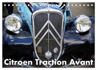 Kalendár/Diár Citroen Traction Avant (Tischkalender 2026 DIN A5 quer), CALVENDO Monatskalender Calvendo