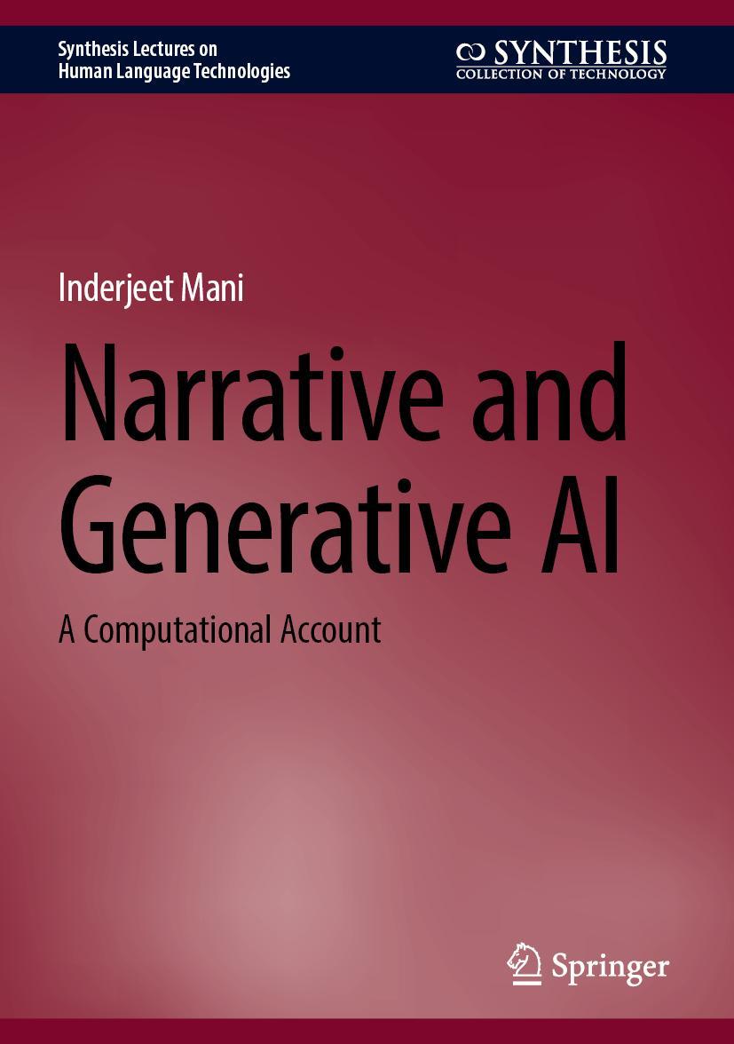 Книга Narrative and Generative AI Inderjeet Mani