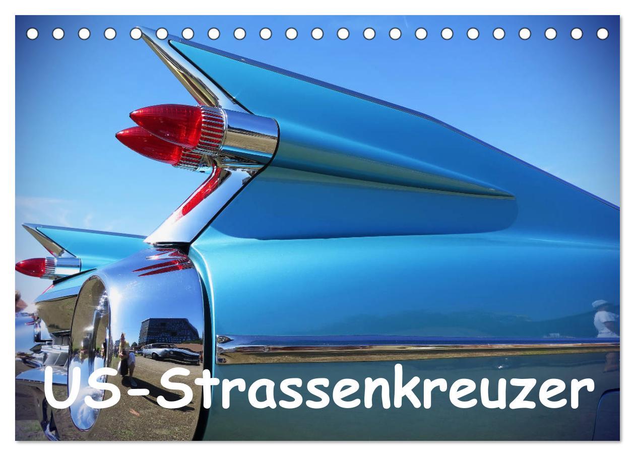 Kalendář/Diář US-Strassenkreuzer (Tischkalender 2026 DIN A5 quer), CALVENDO Monatskalender Calvendo