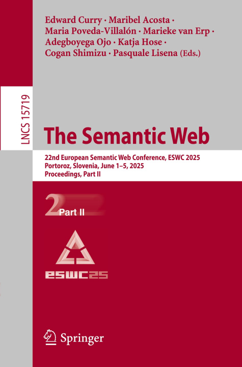 Kniha The Semantic Web Edward Curry
