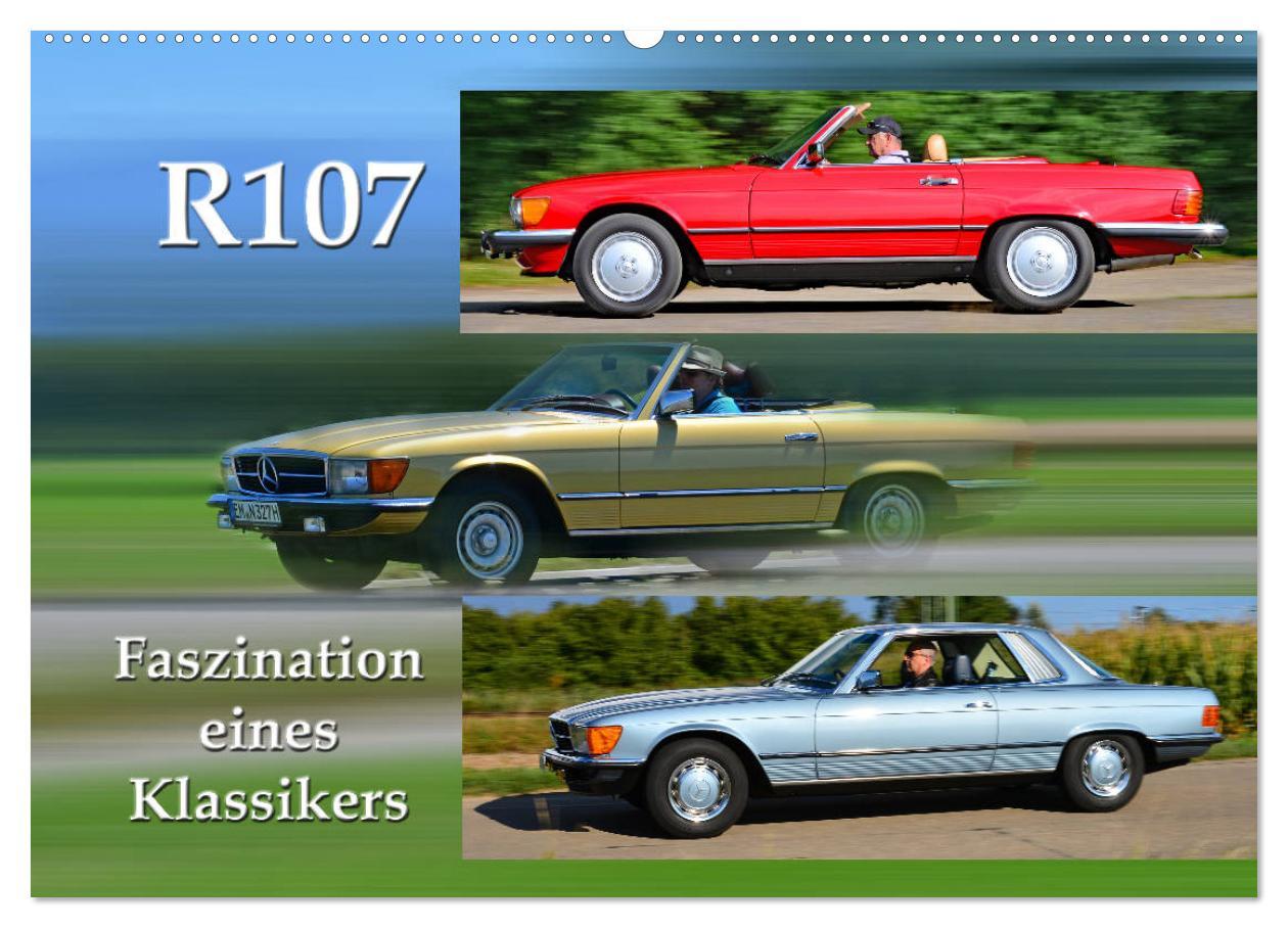 Kalendář/Diář R107 Faszination eines Klassikers (Wandkalender 2026 DIN A2 quer), CALVENDO Monatskalender Calvendo