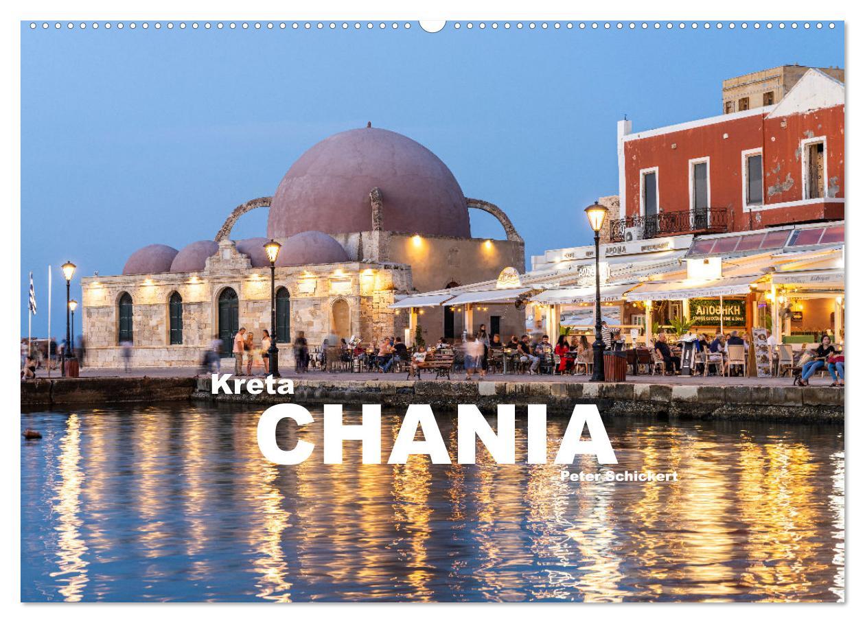 Kalendář/Diář Kreta - Chania (Wandkalender 2026 DIN A2 quer), CALVENDO Monatskalender Calvendo
