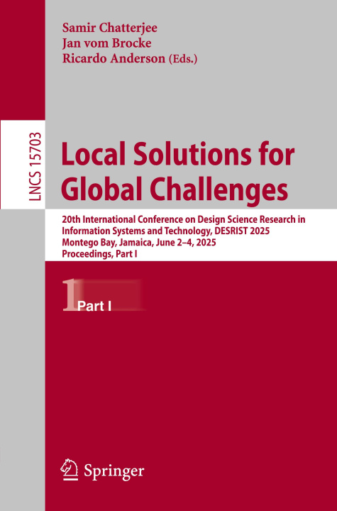 Kniha Local Solutions for Global Challenges Samir Chatterjee