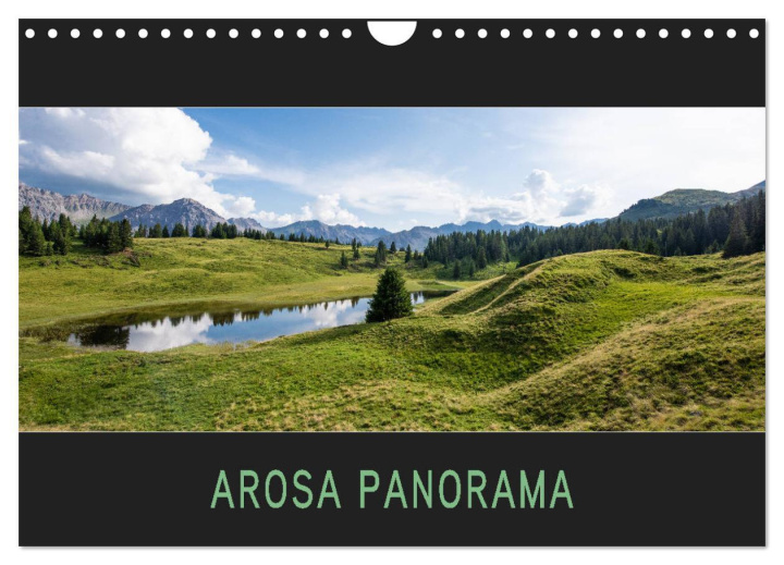 Kalendář/Diář Arosa Panorama (Wandkalender 2026 DIN A4 quer), CALVENDO Monatskalender Calvendo