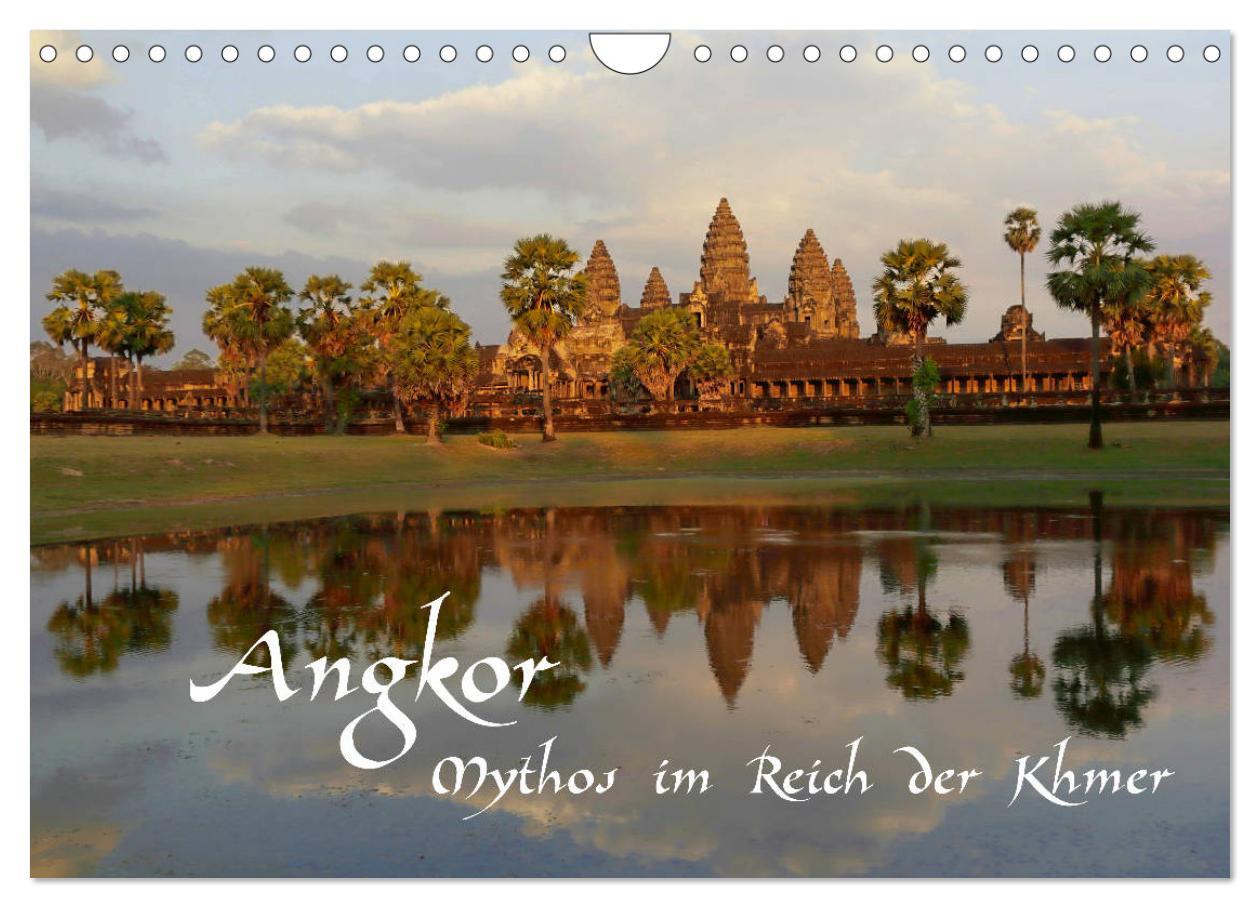 Kalendár/Diár Angkor - Mythos im Reich der Khmer (Wandkalender 2026 DIN A4 quer), CALVENDO Monatskalender Calvendo