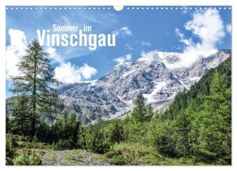 Kalendár/Diár Sommer im Vinschgau (Wandkalender 2026 DIN A3 quer), CALVENDO Monatskalender Calvendo
