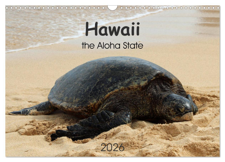 Kalendář/Diář Hawaii the Aloha State (Wandkalender 2026 DIN A3 quer), CALVENDO Monatskalender Calvendo