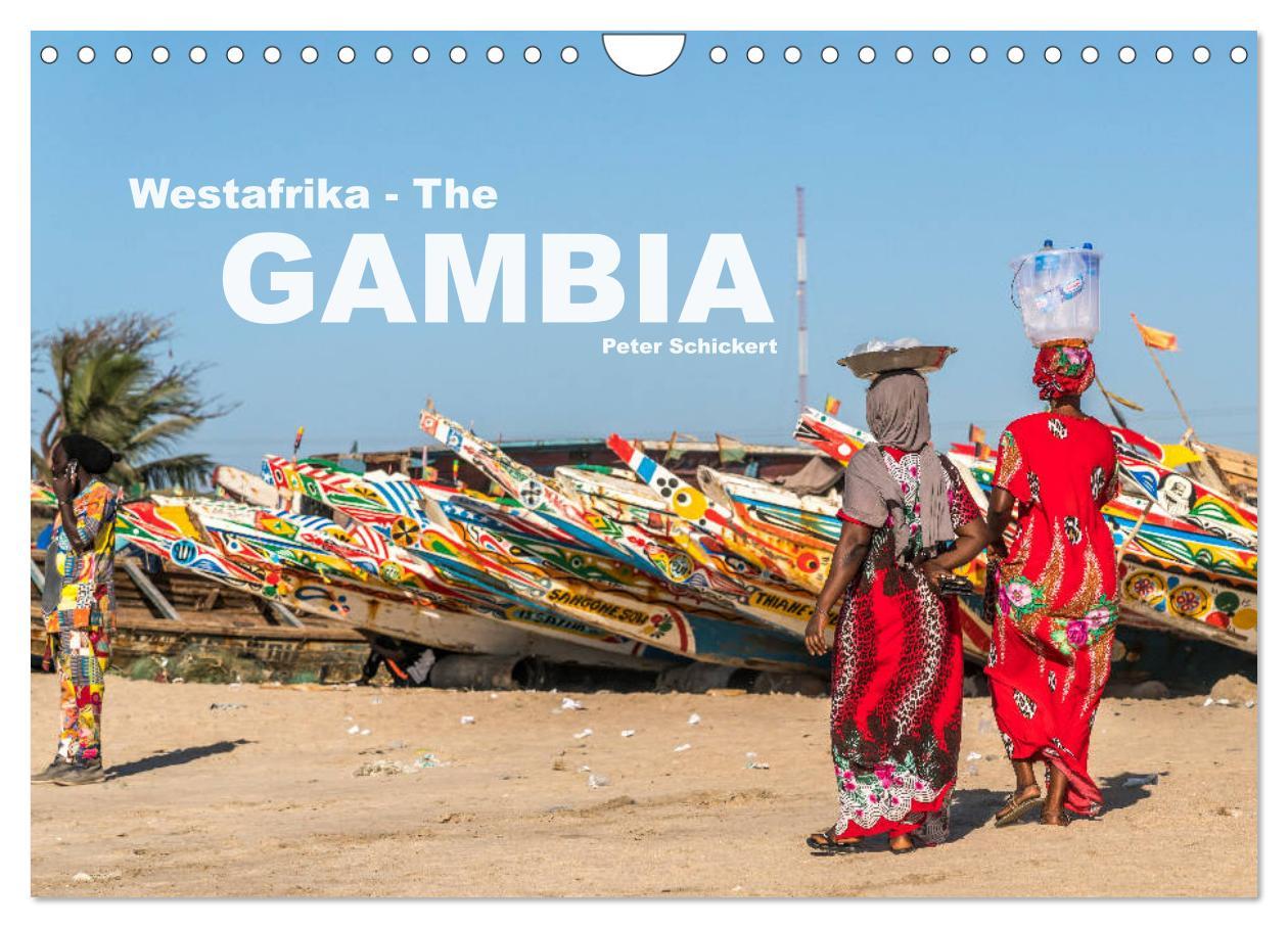 Kalendár/Diár Westafrika - The Gambia (Wandkalender 2026 DIN A4 quer), CALVENDO Monatskalender Calvendo