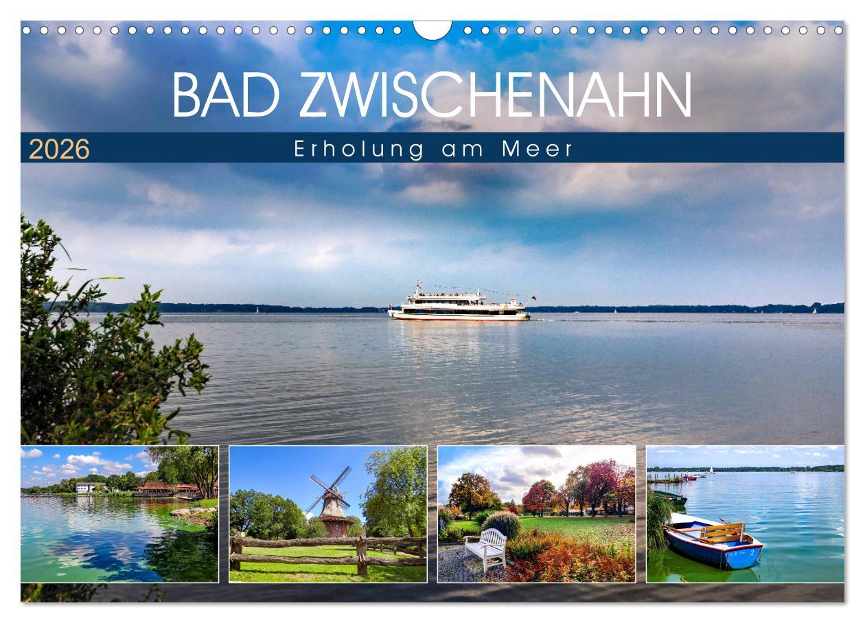 Kalendář/Diář Bad Zwischenahn - Erholung am Meer (Wandkalender 2026 DIN A3 quer), CALVENDO Monatskalender Calvendo