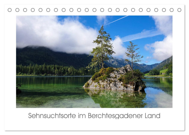 Kalendár/Diár Sehnsuchtsorte im Berchtesgadener Land (Tischkalender 2026 DIN A5 quer), CALVENDO Monatskalender Calvendo