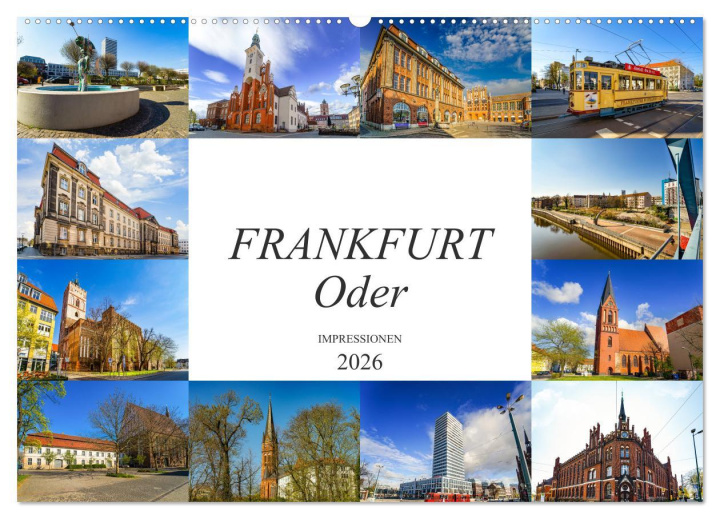 Kalendár/Diár Frankfurt Oder Impressionen (Wandkalender 2026 DIN A2 quer), CALVENDO Monatskalender Calvendo
