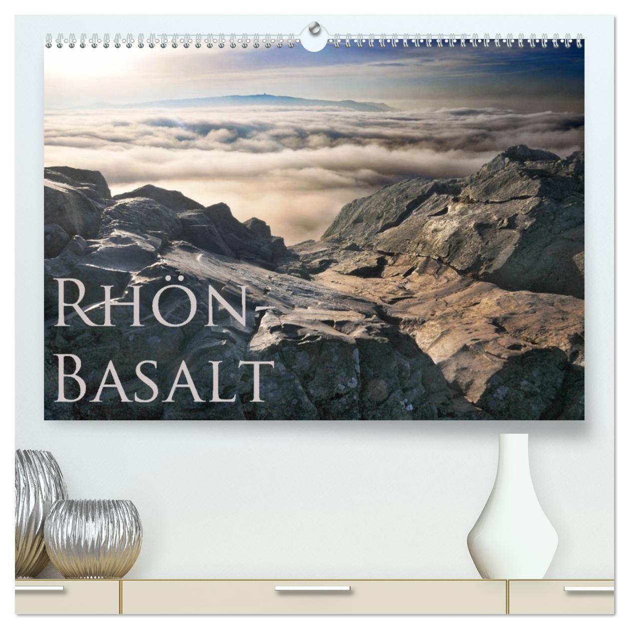 Kalendár/Diár Rhön - Basalt (hochwertiger Premium Wandkalender 2026 DIN A2 quer), Kunstdruck in Hochglanz Calvendo