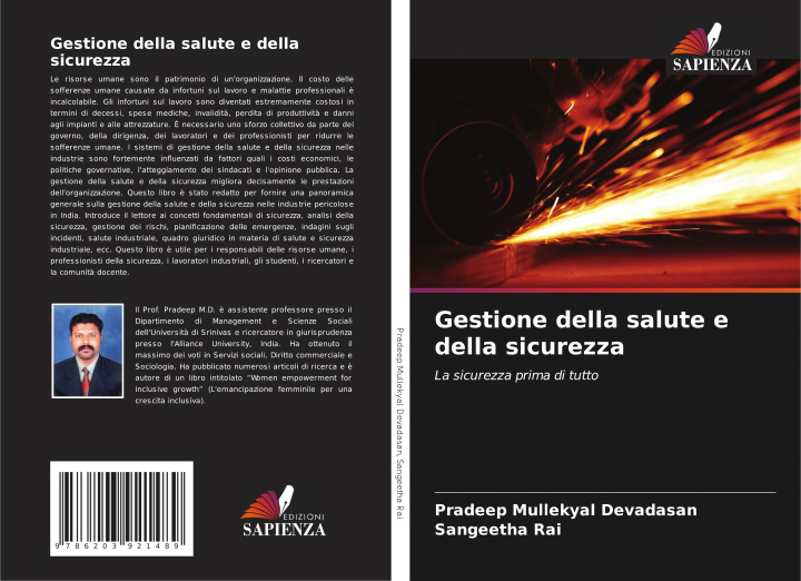 Kniha Gestione della salute e della sicurezza Pradeep Mullekyal Devadasan