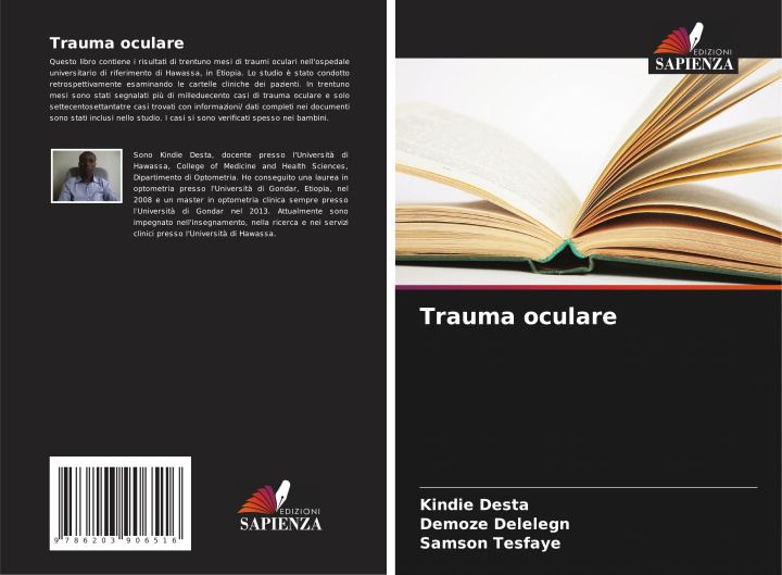 Kniha Trauma oculare Kindie Desta