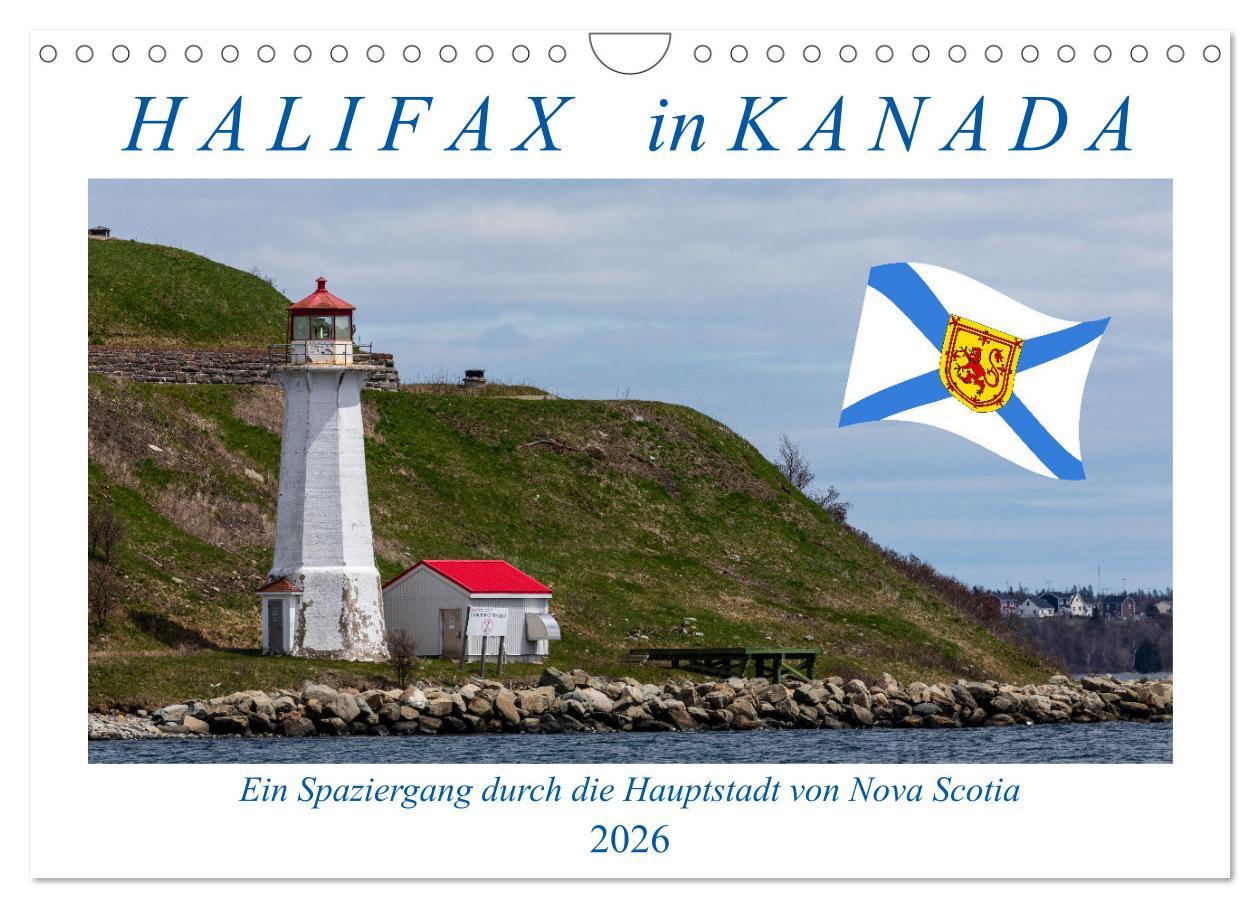 Kalendář/Diář Halifax in Kanada (Wandkalender 2026 DIN A4 quer), CALVENDO Monatskalender Calvendo