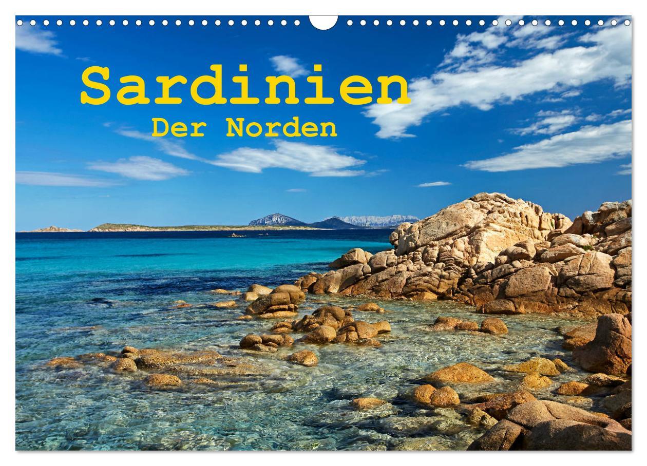 Kalendář/Diář Sardinien - Der Norden (Wandkalender 2026 DIN A3 quer), CALVENDO Monatskalender Calvendo