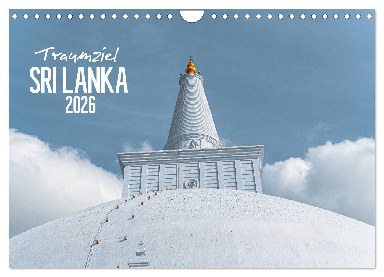Kalendář/Diář Traumziel Sri Lanka (Wandkalender 2026 DIN A4 quer), CALVENDO Monatskalender Calvendo