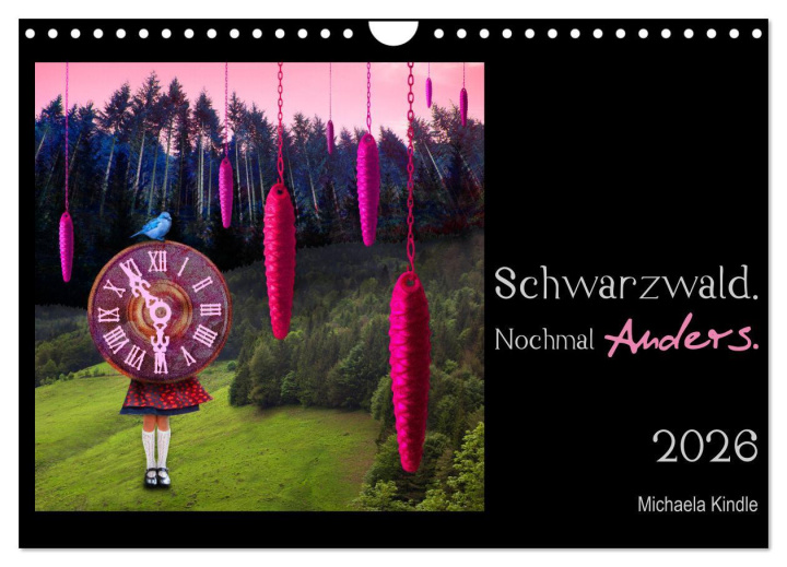 Kalendář/Diář Schwarzwald. Nochmal Anders. (Wandkalender 2026 DIN A4 quer), CALVENDO Monatskalender Calvendo