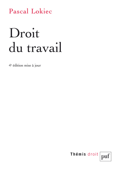 Buch Droit du travail Lokiec