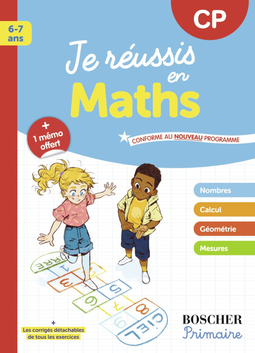 Livro Je réussis en maths CP Schwab